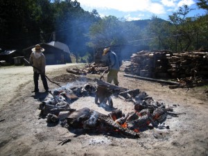 野焼き